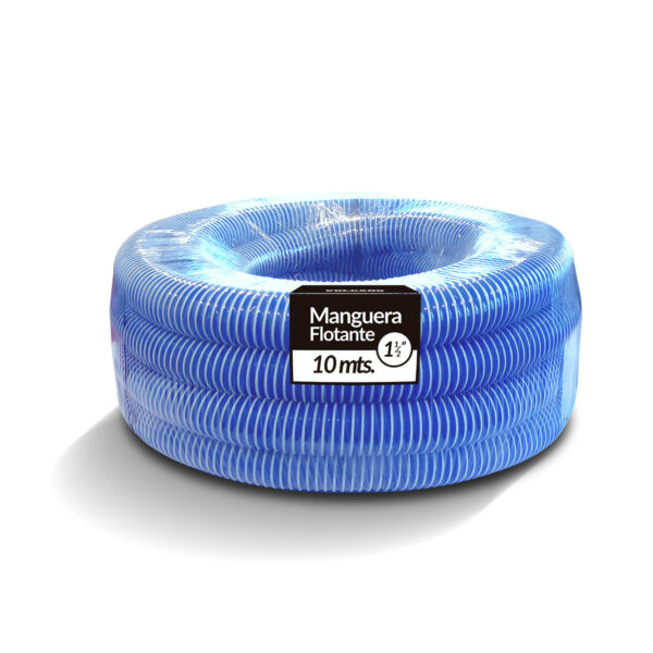 MANGUERA FLOT. BICOLOR Ø 1 1/2" X 10 MTS