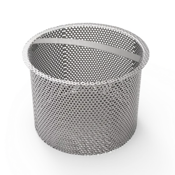 CANASTO AISI PARA PRE-FILTRO Ø 10"