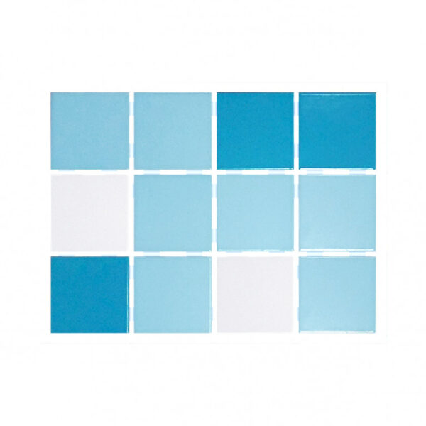 REVESTIMIENTO CERAMICO - MIX AZUL CLARO